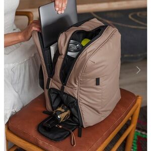 Calpak Luka 15 inch Laptop Backpack Like New - Chocolate